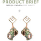 Hollow Seashell Earring