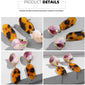 Bohemia Leopard Acrylic Dangle