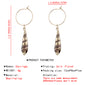 Hot Sea Shell Drop Dangle