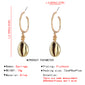 Hot Sea Shell Drop Dangle