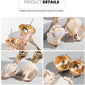 Natural Seashell Drop Earrings