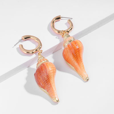 Wedding Statement Shell Earring