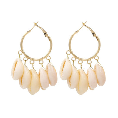 Big Round Hanging Earring