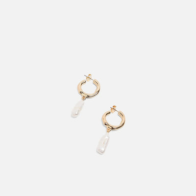 Summer Shell Drop Earring