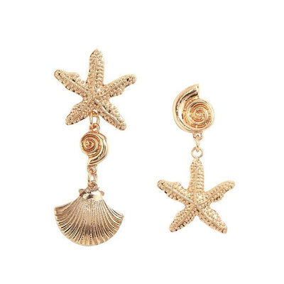 Fashion Pearl Conch Dangle
