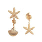 Fashion Pearl Conch Dangle