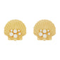 Fashion Pearl Conch Dangle
