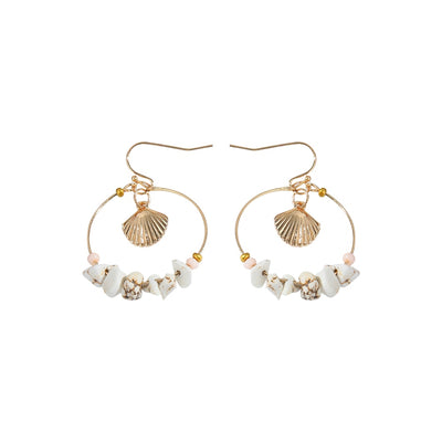 Blue Stone Drop Dangle