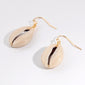 Natural Conch Scallop Earrings