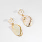 Natural Conch Scallop Earrings