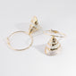 Natural Conch Scallop Earrings