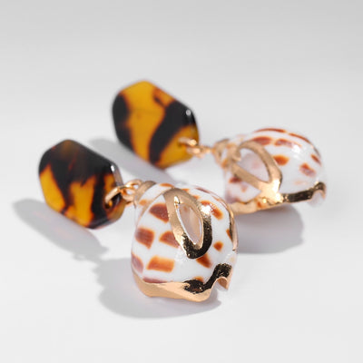 Bohemia Leopard Acrylic Dangle