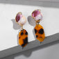 Bohemia Leopard Acrylic Dangle